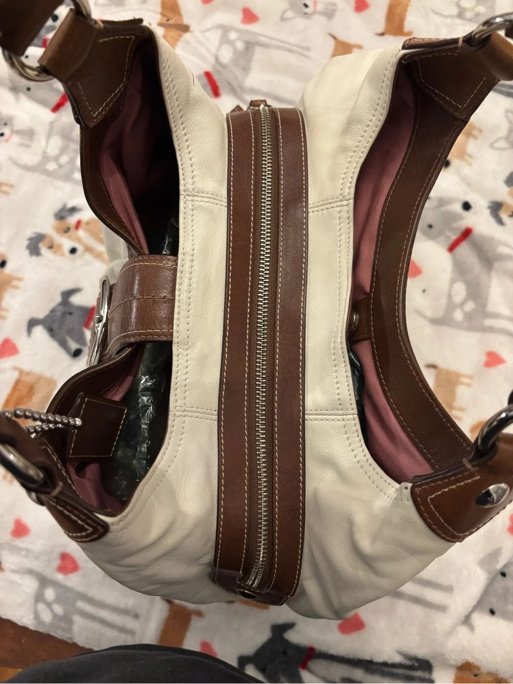 Vintage Coach Lynn hobo purse bag